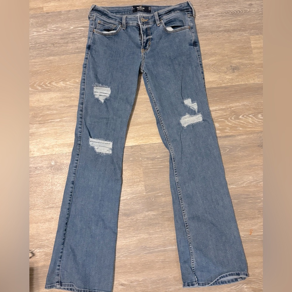 Hollisters low rise jeans